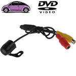 Telecamera retrovisiva DVD con farfalla cablata impermeabile, supporto installato nel navigatore DVD o nel monitor dell'auto, ampio angolo di visione: 170 gradi (YX003), YX003