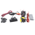 Mini telecamera per retromarcia per retromarcia per auto con angolo di visione di 160 gradi 2 in 1 con parcheggio (nero), 2 in 1