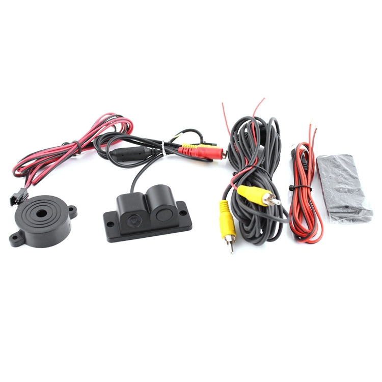 Mini telecamera per retromarcia per retromarcia per auto con angolo di visione di 160 gradi 2 in 1 con parcheggio (nero), 2 in 1