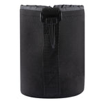 Borsa per il trasporto dell'obiettivo della fotocamera reflex in neoprene con moschettone, dimensioni: 10x14 cm, Size: 10x14cm