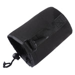 Borsa per il trasporto dell'obiettivo della fotocamera reflex in neoprene con moschettone, dimensioni: 10x14 cm, Size: 10x14cm