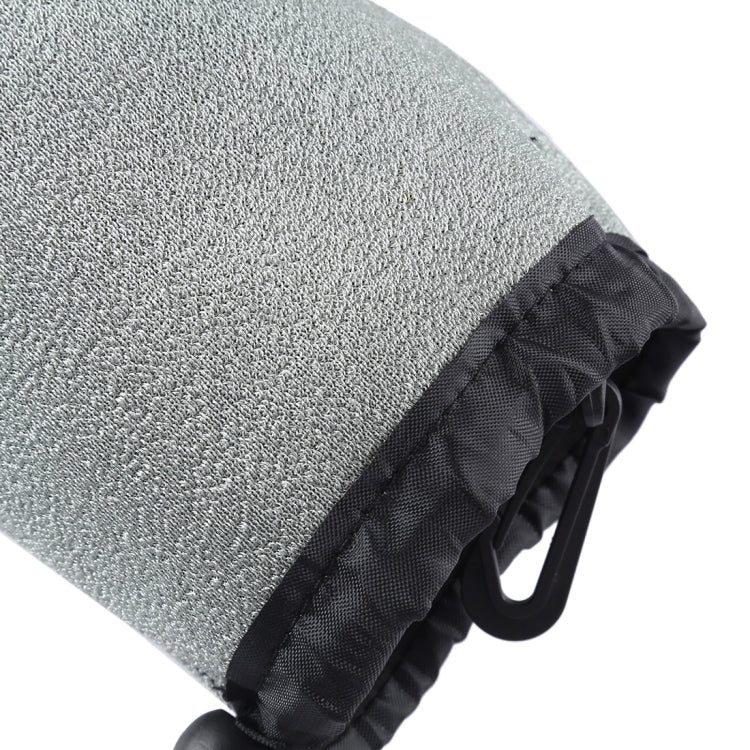 Borsa per il trasporto dell'obiettivo della fotocamera reflex in neoprene con moschettone, dimensioni: 10x14 cm, Size: 10x14cm
