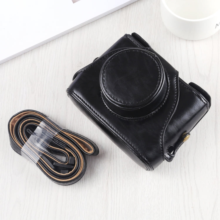 Custodia in pelle PU per fotocamera full body con cinturino per FUJIFILM X10 / X20, For FUJI X10