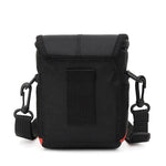 Mini borsa fotografica universale in tessuto digitale con tracolla, dimensioni: 115 x 105 x 155 mm, 11 x 10 x 15cm(Black)