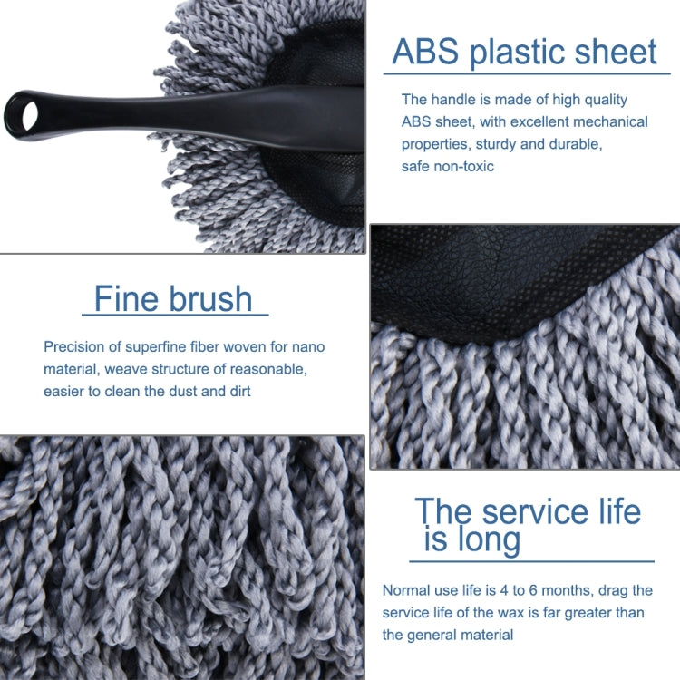 KANEED SL-915 Spolverino per cruscotto auto Lavabile in microfibra Detergente per superfici interne ed esterne Strumento professionale per dettagli trattato con cera, Dimensioni: 34 x 19 cm, Surface Cleaner, UK Stock Surface Cleaner                    ...