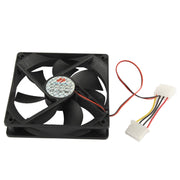 Ventola di raffreddamento a 4 pin da 120 mm con doppi connettori, 120mm 4-pin