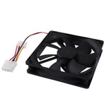 Ventola di raffreddamento a 4 pin da 120 mm con doppi connettori, 120mm 4-pin