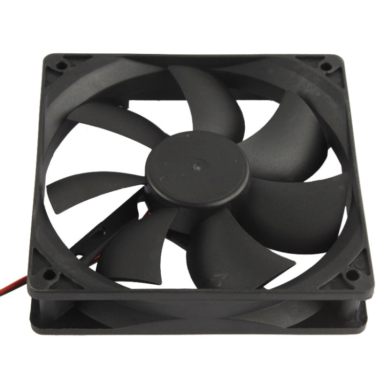 Ventola di raffreddamento a 4 pin da 120 mm con doppi connettori, 120mm 4-pin
