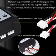 Caricabatterie compatto per bilanciamento LiPo ImaxRC B3, EU Plug