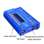 Caricabatterie bilanciato per batteria Lipo NiMh RC LCD digitale iMax B6, J502