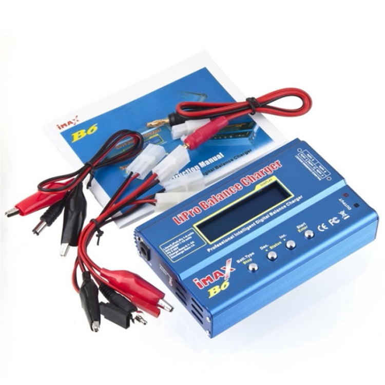 Caricabatterie bilanciato per batteria Lipo NiMh RC LCD digitale iMax B6, J502