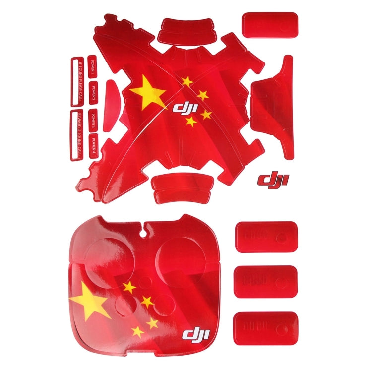 Kit adesivo in PVC fibra di carbonio 4D per DJI Phantom 3