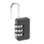 Lucchetto da viaggio di sicurezza con combinazione ripristinabile a 3 cifre, 3 Digit ResettableLock