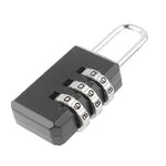 Lucchetto da viaggio di sicurezza con combinazione ripristinabile a 3 cifre, 3 Digit ResettableLock