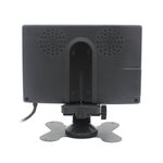 Monitor per auto/telecamere di sorveglianza da 7,0 pollici con supporto ad angolo regolabile e telecomando, doppio ingresso video, 7.0 inch, Dual Video Input