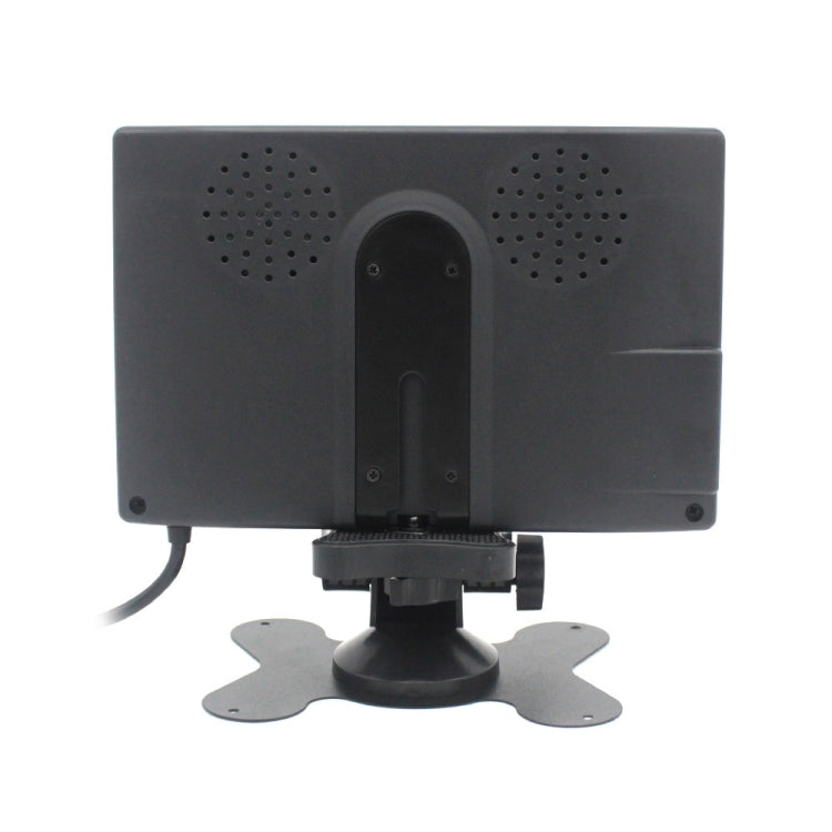 Monitor per auto/telecamere di sorveglianza da 7,0 pollici con supporto ad angolo regolabile e telecomando, doppio ingresso video, 7.0 inch, Dual Video Input