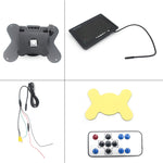 Monitor per auto/telecamere di sorveglianza da 7,0 pollici con supporto ad angolo regolabile e telecomando, doppio ingresso video, 7.0 inch, Dual Video Input