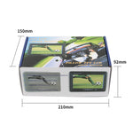 Monitor per auto/telecamere di sorveglianza da 7,0 pollici con supporto ad angolo regolabile e telecomando, doppio ingresso video, 7.0 inch, Dual Video Input