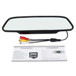 Monitor per auto a colori TFT-LCD da 4,3 pollici 480 * 272 con retrovisione, supporta la funzione di schermo automatico inverso, 4.3 inch 480*272