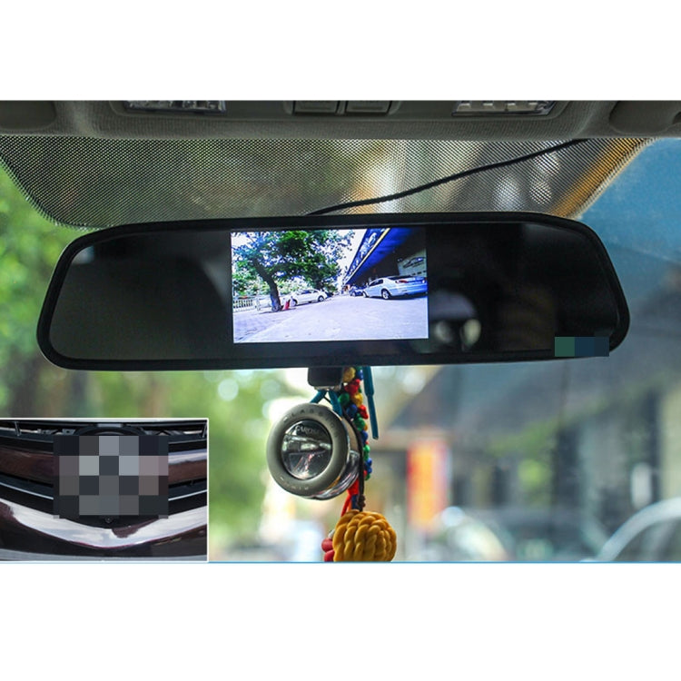 Monitor per auto a colori TFT-LCD da 4,3 pollici 480 * 272 con retrovisione, supporta la funzione di schermo automatico inverso, 4.3 inch 480*272