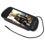 Monitor per auto a colori TFT-LCD con retrovisione da 7 pollici, supporta la funzione di schermo automatico inverso, 7 inch Rear View