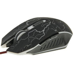 Mouse da gioco magico ottico cablato USB 6D per computer PC portatile, USB 6D