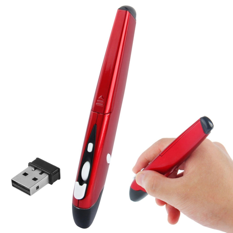 Mouse con penna wireless da 2,4 GHz con mini ricevitore USB, distanza di trasmissione: 10 m (EL-P01), EL-P01