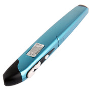 Mouse con penna wireless da 2,4 GHz 500/1000 DPI con mini ricevitore USB, distanza di trasmissione: 10 m, 500 / 1000DPI  Blue, 500 / 1000DPI  Grey