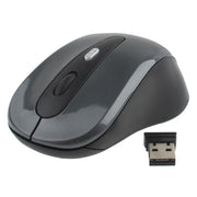 Mouse ottico wireless da 2,4 GHz con ricevitore USB, Plug and Play, distanza di lavoro fino a 10 metri