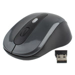 Mouse ottico wireless da 2,4 GHz con ricevitore USB, Plug and Play, distanza di lavoro fino a 10 metri