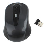 Mouse ottico wireless da 2,4 GHz con ricevitore USB, Plug and Play, distanza di lavoro fino a 10 metri