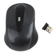 Mouse ottico wireless da 2,4 GHz con ricevitore USB, Plug and Play, distanza di lavoro fino a 10 metri