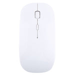 Mouse ottico laser ultrasottile wireless da 2,4 GHz con mini ricevitore USB, Plug and Play