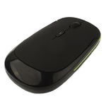 Mouse ultrasottile wireless da 2,4 GHz, Black, Silver