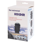 Supporto universale da auto/supporto da tavolo con ventosa con rotazione di 360 gradi per iPhone, Galaxy, Sony, Lenovo, HTC, Huawei e altri smartphone di larghezza: 4,5 cm - 7,4 cm, Car Holder
