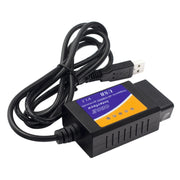 Strumento diagnostico per auto USB ELM327 OBDII per notebook/PC, Car Diagnostics Tool