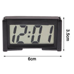 Orologio elettronico digitale LCD per auto Accessorio interno per auto Data Calendario Visualizzazione dell'ora, Car Time Display