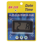 Orologio elettronico digitale LCD per auto Accessorio interno per auto Data Calendario Visualizzazione dell'ora, Car Time Display