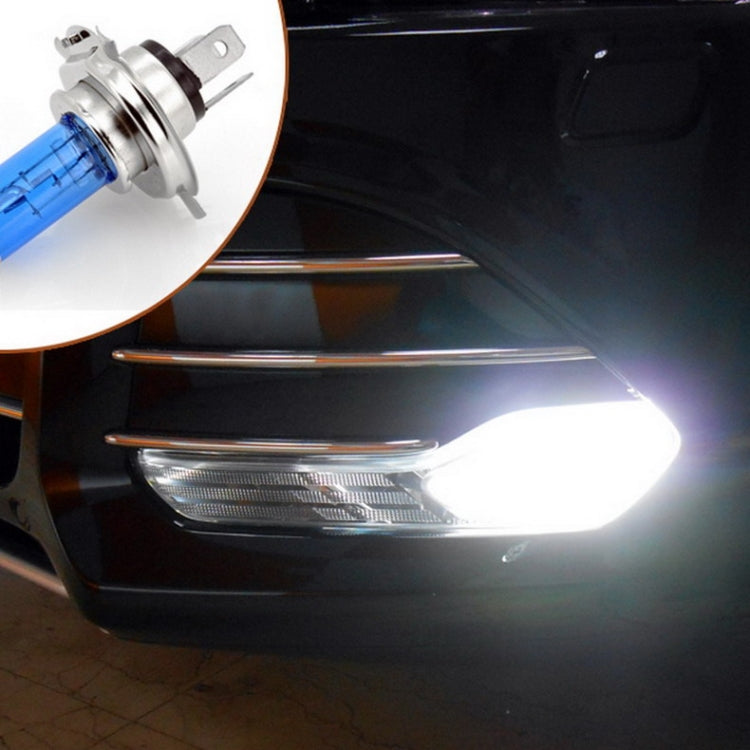 Faro per auto alogeno H4, luce bianca da 2400 lumen, 12V/100W 6000K, H4