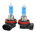 Faro per auto alogeno H11, luce bianca da 2400 lumen, 12V/100W 6000K, H11
