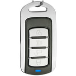 Telecomando 4 tasti metallo 315 MHz per porta garage