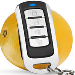 Telecomando 4 tasti metallo 433 MHz per porta garage auto