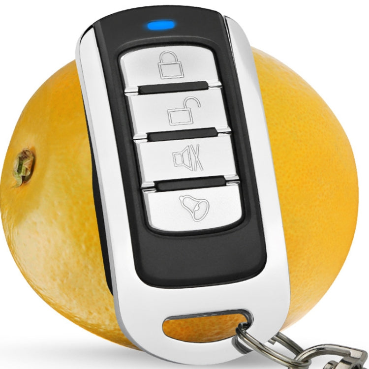 Telecomando 4 tasti metallo 433 MHz per porta garage auto