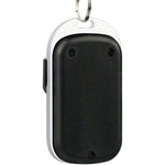 Telecomando wireless 4 tasti 433 MHz metallo nero argento