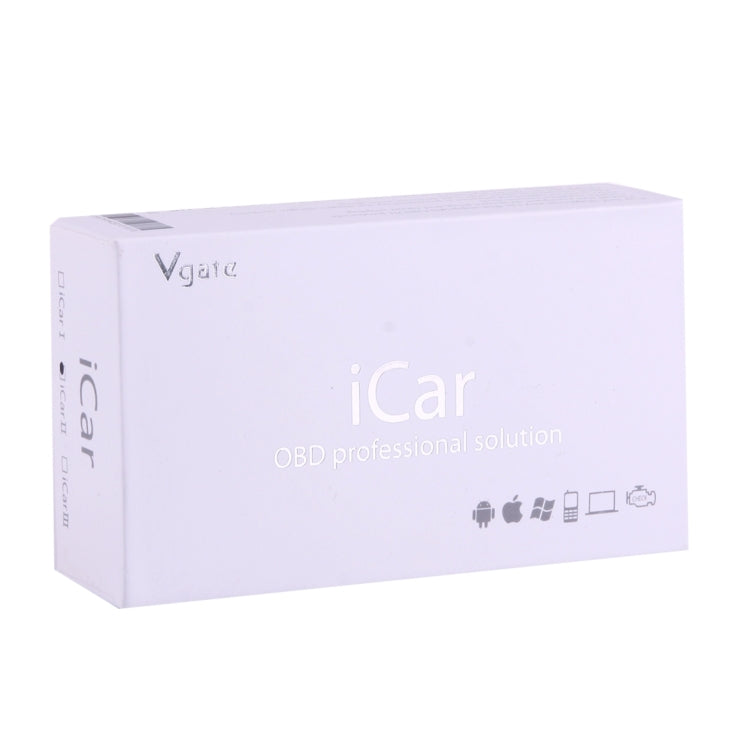 Strumento scanner per auto WiFi Super Mini Vgate iCar2 ELM327 OBDII di alta qualità, supporto Android e iOS, WiFi Oragne, WiFi  Black, WiFi  White