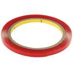 Nastro biadesivo trasparente universale per auto da 10 pezzi, larghezza: 6 mm, 3m×0.6cm