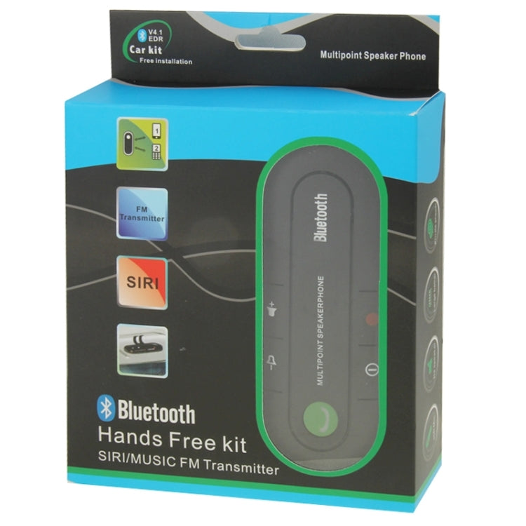 Trasmettitore kit vivavoce Bluetooth V4.1 con SIRI / Musica, Bluetooth V4.1