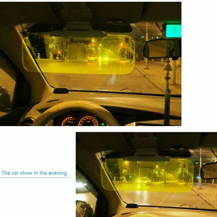 Visiere parasole per specchio di guida per visione notturna diurna antiriflesso per auto HD 2 in 1, Sun Visors