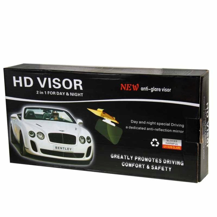 Visiere parasole per specchio di guida per visione notturna diurna antiriflesso per auto HD 2 in 1, Sun Visors