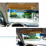 Visiere parasole per specchio di guida per visione notturna diurna antiriflesso per auto HD 2 in 1, Sun Visors